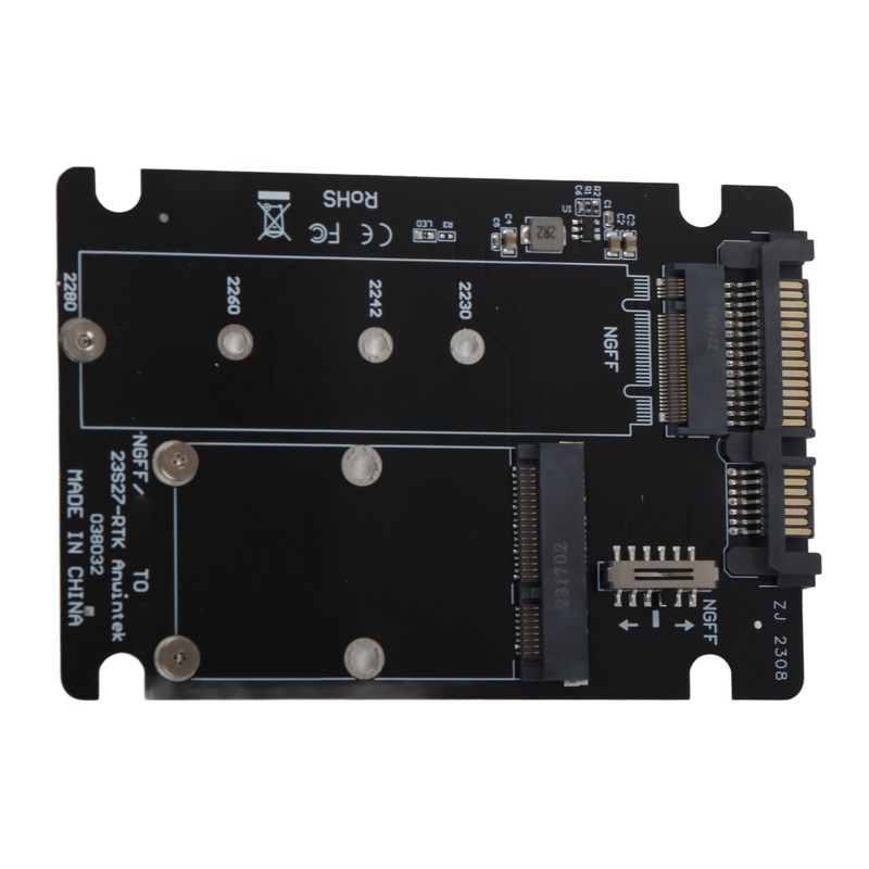 SSD Adapter Card High Speed 6Gbps MSATA M.2 NGFF to