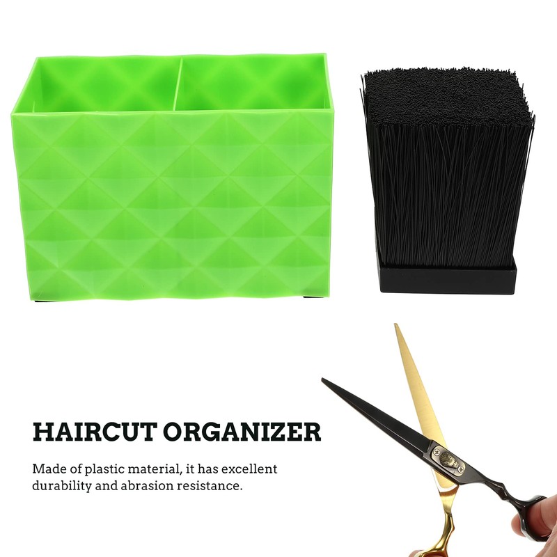 Healvian Haircut Organizer Box Scissors Holder with Non-slip Design for