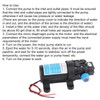 Micro Diaphragm Pump Electric High Pressure DC SelfSuction Boost Car