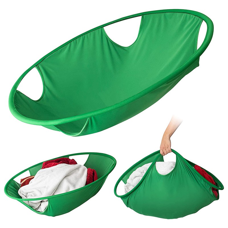 Laundry Hamper Portable Foldable Clothes Basket Storage Bag for Dorm