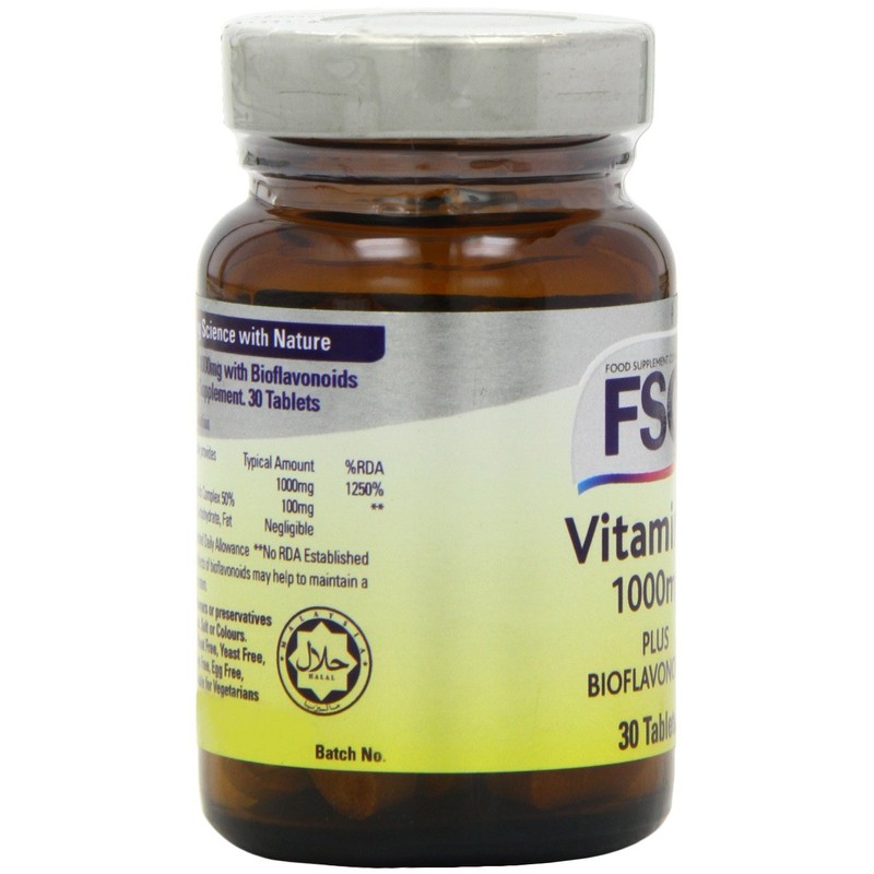 FSC 1000mg Sugar free Vitamin C - Pack of 30