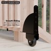 Sliding Gate Kit with Wheel,Heavy Duty Fence Gate Frame Kit