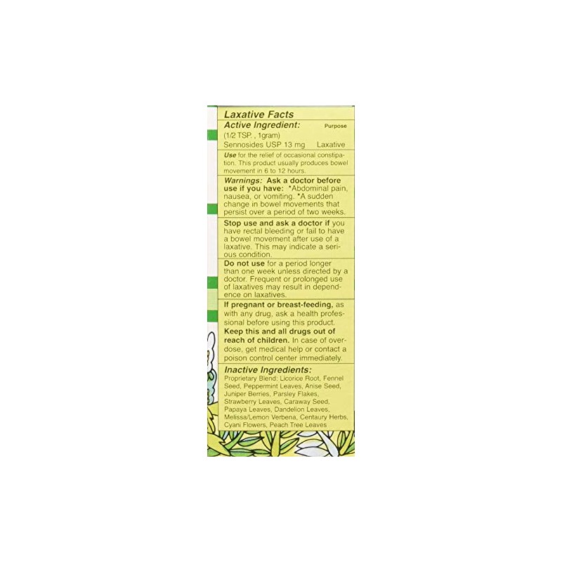 Modern Products Swiss Kriss Herbal Laxative Flake, 3.25 Ounce -