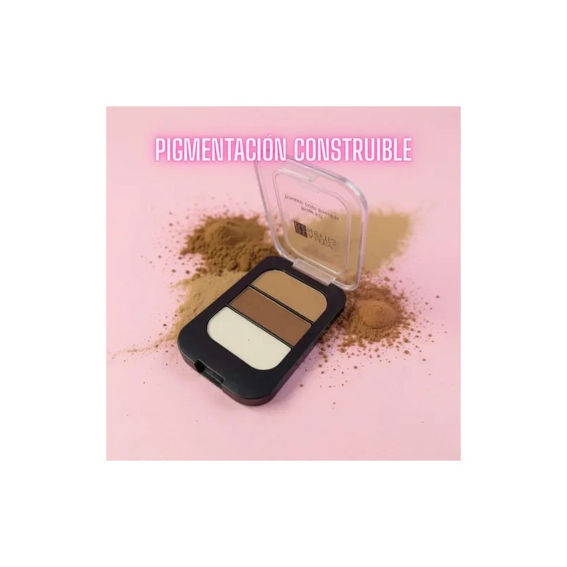 Polvos Para Cejas Compactos Con Cera Fijadora Beauty Benefit