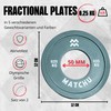 MATCHU - Fractional Plates - Mini Weight Plates - 0.25/0.5/1/1.5/2.5