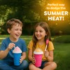 Slushy Maker Squeeze Cup, Portable Smoothie Squeeze Cup for Juices,