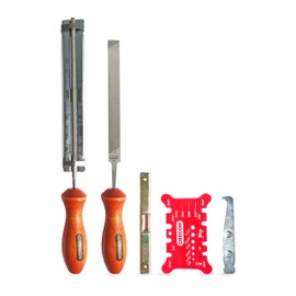 OREGON 4.0mm (5/32-Inch) Chain Sharpening and Bar Maintenance Kit for 1/4-Inch, 3/8-Inch Low Profile Chainsaw Chain (558488)
