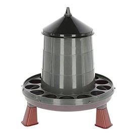 Kerbl 70154 Recycle Feeder with Hour Feet, 2.4 L Capacity, Pack of 10