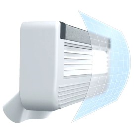 Defender Yellow and Black Handle Defender Razor w/ 8pk Extra Sensitive refill cartridges