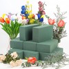 CCINEE 8 Pcs Floral Foam Bricks,Mini Florist Flower Foam Green