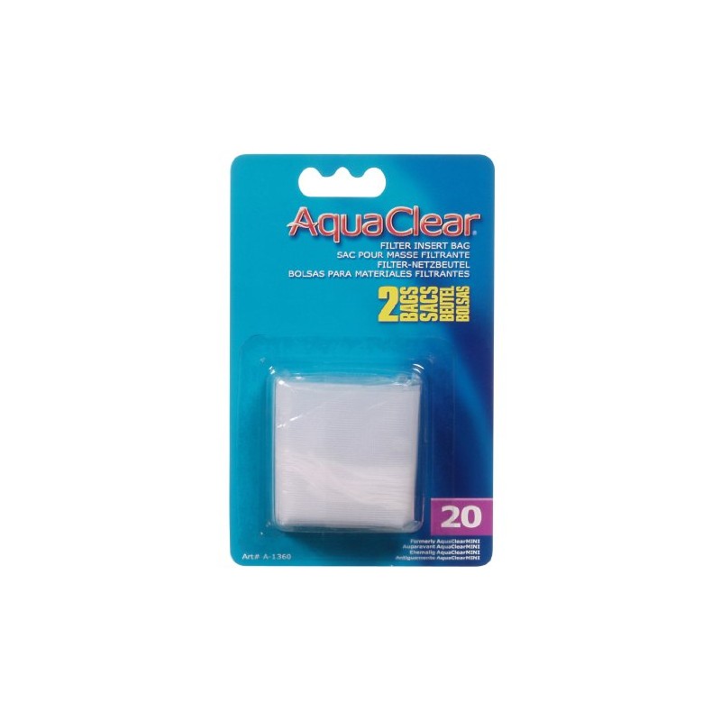 Aqua Clear AquaClear 20 Nylon Bags, Aquarium Filter Media Bags,