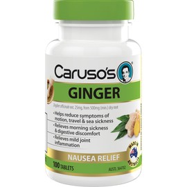 Caruso's Natural Health Ginger 100 Tablets