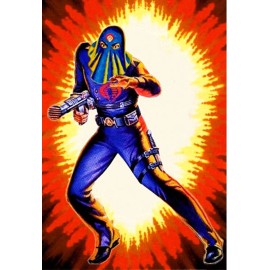 Cobra Commander GI Joe 2X3" Magnet