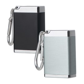 Pocket ashtray, pocket ashtray for on the go, pack of 2 mini ashtrays for on the go, pocket ashtray odour-proof, travel ashtray, ashtray to go