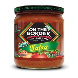 On The Border Salsa Original Mild 16 oz. Jar (Pack of 4)