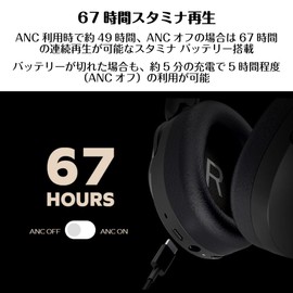 Creative Zen Hybrid 2 Cream Up to 67 Hours Low Latency Mode ANC Wireless Headphones HS‑ZENHB2-CR