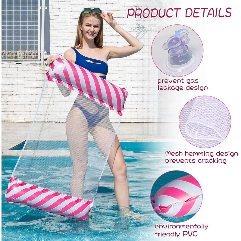 TUXUNQING Water Hammock, Inflatable Hammock, Pool Inflatable Hammock, Pool Float,