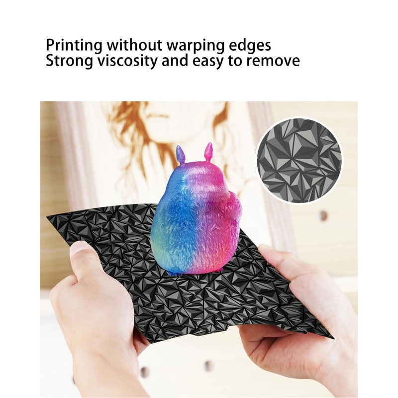 PEI Magnetic Build Plate Double Sided Texture Heating Steel Flexible