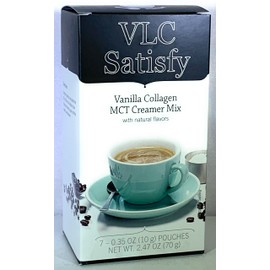 Proti King Very Low Carb Vanilla Collagen Medium Chain Triglycerides Creamer Mix - 7 Servings - 60 Calories - 3 g Protein - 1g NET Carb
