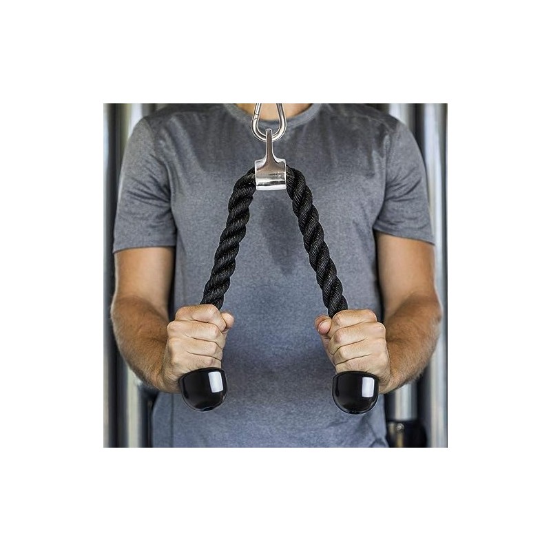 Digi Smash Heavy Duty Tricep Rope, Complete Multi Attachment Perfect