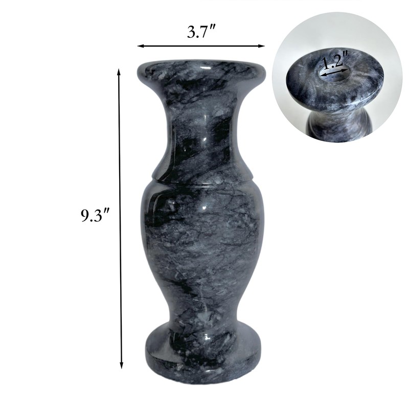 Cemetery Vases for Grave Decorations,Natural Granite Flower Vases for Cemetery.