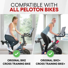 Peloton in Sneakers - Dual Function Toe Cages for Peloton Bike & Bike+ - Converts Pedals - Pedals for Regular Shoes or Peloton Shoes - Fits All Peloton Bikes