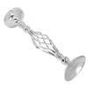 Table Candlestick Ornament Iron Twisted Curb Candle Holder Decorative Ornament
