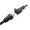 CordtecPower 1FT 15-Amp to 20-Amp Adapter Cord NEMA 5-15P to