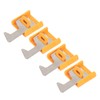 4PCS Industrial Electrical Lock Galvanized A3 Steel and PA Rotary