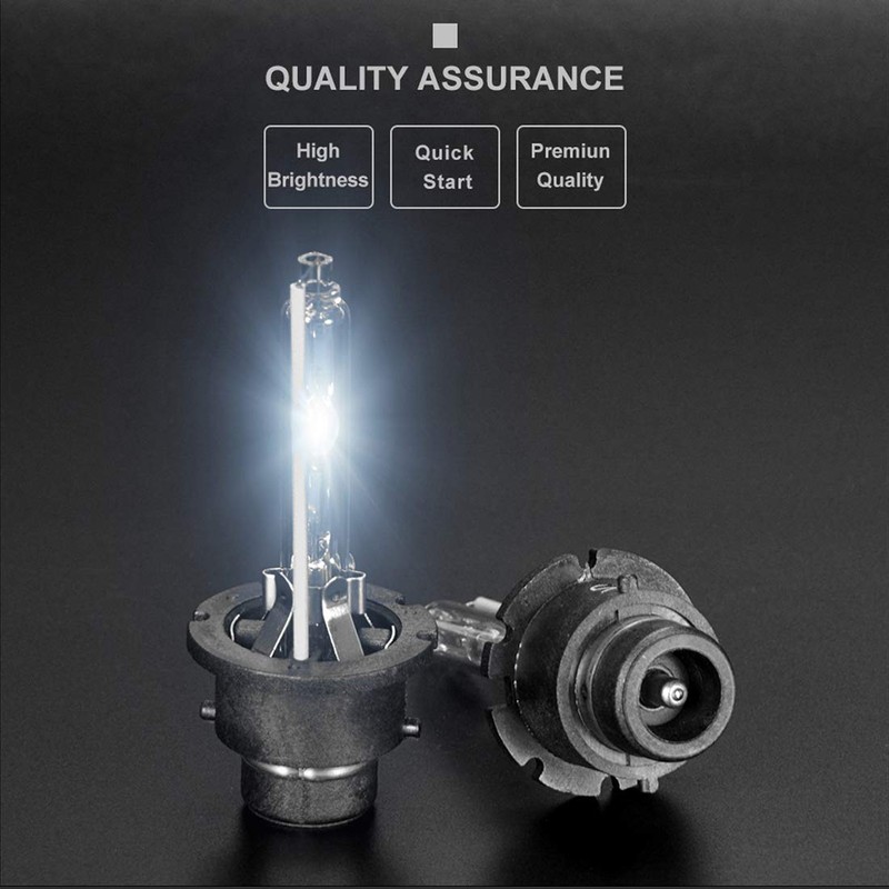 2pcs D4S 12000K HID Bulbs 12V 35W Xenon HID Bulbs
