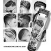 Hair Clipper USB Rechargeable Professional Electric Clipper Hair Trimmer for