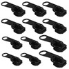12PCS Zipper Repair Kit,Zipper Luggage,3 Sizes Instant Zipper Rescue Zip