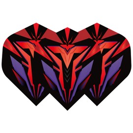 WLHGH Dart Flights, 5 Sets of 3 Pieces, Total 15 Premium PET Standard Dart Flights for Soft and Steel Tip Darts