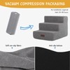 Dog Stairs for Small Dogs & Cats, 3-Step Non-Slip Pet