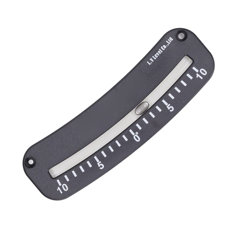 Inclinometer, Bicycle Inclinometer, Handlebar Inclinometer, 10 to 0 to 10