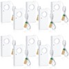 Hoteam 20 Pcs Water Sensor Alarm Leak Detector 120db Water