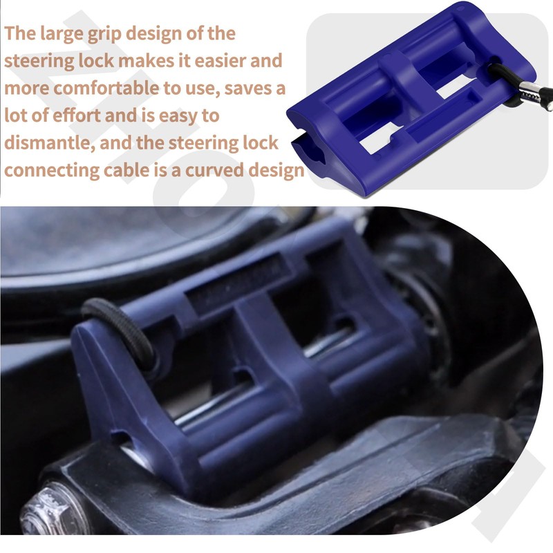ZHONGXIA 4" Steer Stop Outboard Hydraulic Steering Lock for Stabilising