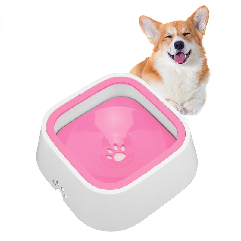 Pet Floating Bowl 1L / 34oz Large Capacity Splashproof Dog