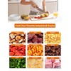 Commercial Chef Food Dehydrator, Five 9.25” BPA-Free Plastic Trays, Dehydrates