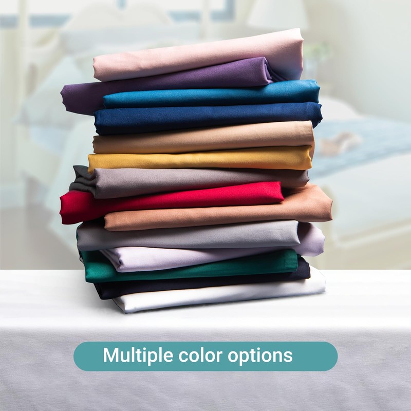 600 Thread Count Cotton Body Pillowcase, Deep Dream 20x54 Body