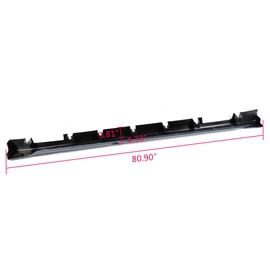 GRAND ORANGE Rocker Panel Molding Trim Right Side Compatible with 2013-2018 Ford Fusion Exterior DS7Z5410176A, DS7Z5410176BA, DS7Z 5410176 BA, DS7Z 5410176 A