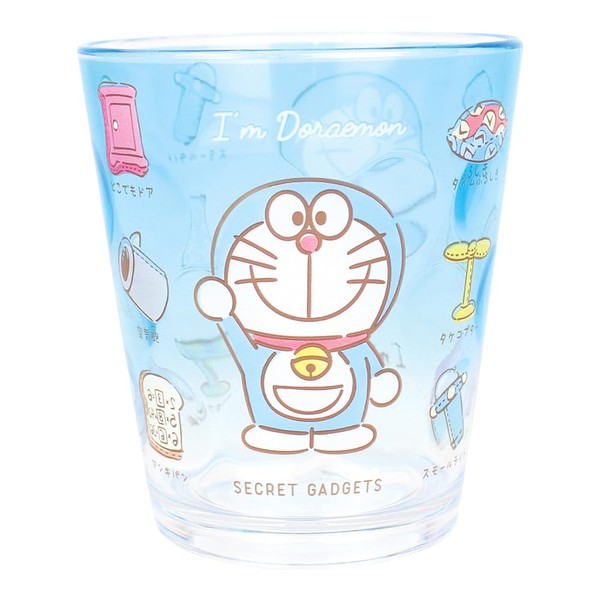 Tees Factory ID-5526577HD Im Doraemon Dot Tumbler, Secret Tool, H 3.7 x Φ3.3 inches (9.5 x 8.5 cm)