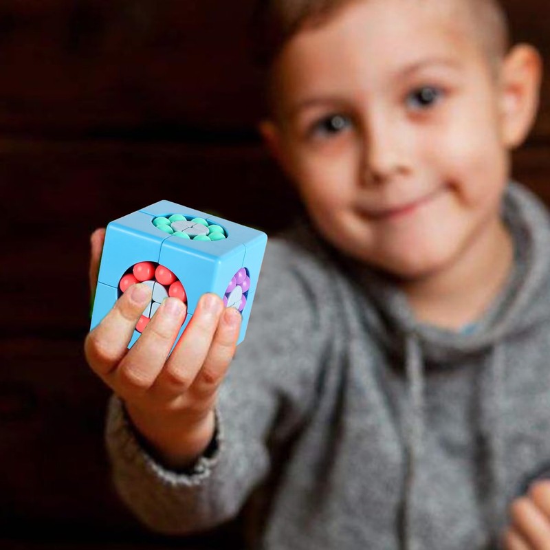 YAGE Magic Bean Rotating Cube - Creative Finger Cube jigsaw