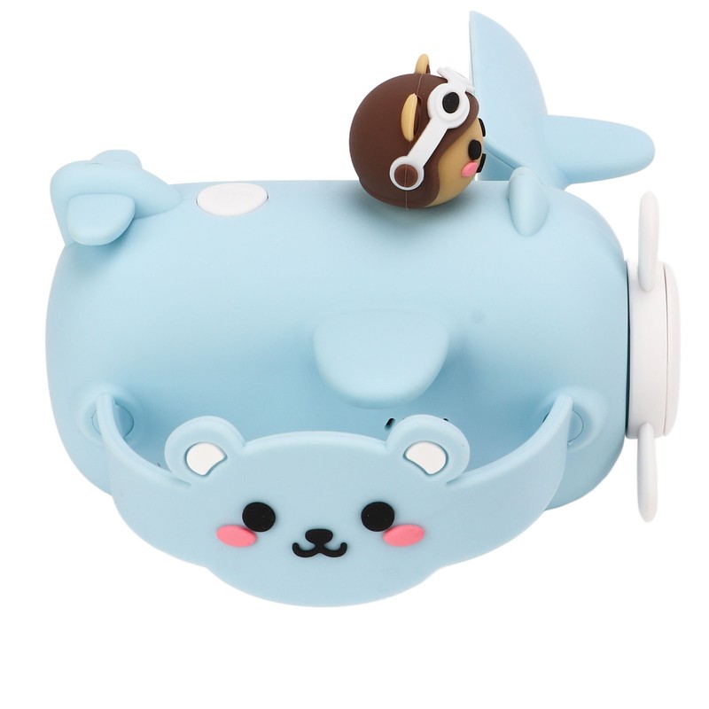 Kids Camera Cartoon Bear Blue Handheld DV 50 Million Dual