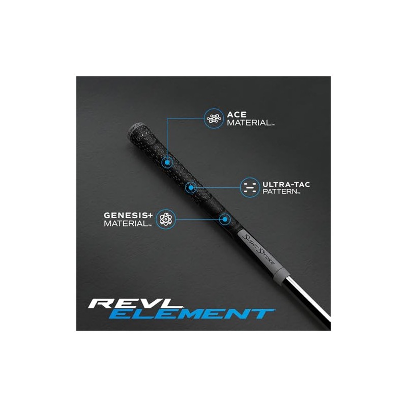 スーパーストローク REVLエレメント スタンダード 60R ブラック