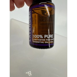 Nature's Fusions Lavender Natural Essential Oil For Aromatherapy & Stress 15 ml