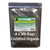 Equine Chia Brand - Certified Organic Chia Seeds in 3 Pound Bags (1 x 3 Pound Bag)