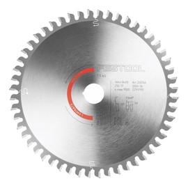 Festool Circular Saw Blade HW 168 x 1.8 x 20 TF 52 Laminate / HPL