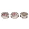 0.9in Diffuser Face Cover Clips Hollow Stainless Steel Magnetic Aromatherapy