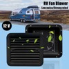 MACHSWON 12V Cooling Exhaust Fan Air Vent Ventilation for Motorhome